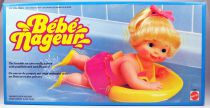 Bébé Nageur - Poupée mécanique 33cm - Mattel 1984