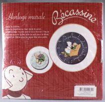 (Bécassine - Alann Marks - Quartz Glass Wall Clock Becassine Take her Time Mint in Box