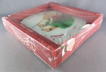 (Bécassine - Alann Marks - Quartz Glass Wall Clock Becassine Take her Time Mint in Box