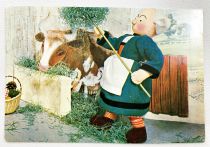 Bécassine - Carte Postale Francesca (1967) - #615 Bécassine à la ferme