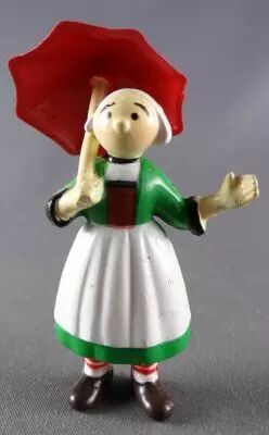 B�cassine - Figurine Plastique Minerve - B�cassine Parapluie Ouvert