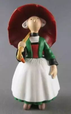 B�cassine - Figurine PVC Plastoy - B�cassine avec parapluie