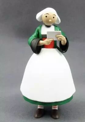 B�cassine - Figurine PVC Plastoy - B�cassine lisant une lettre