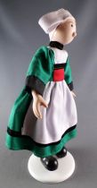 Bécassine - Gautier-Languereau Hachette - 8\'\' Articulated Doll (Porcelain & Fabrics