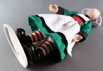 Bécassine - Gautier-Languereau Hachette - 8\'\' Articulated Doll (Porcelain & Fabrics