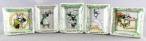 Bécassine - Hachette Gautier-Languereau - 5 x Shiny Porcelain Bean-figures