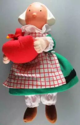 B�cassine - Minerve - 12\'\' Stuffed Doll Plastic Head