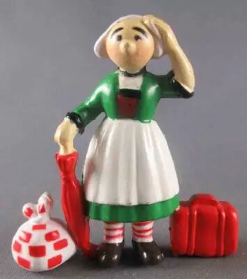 B�cassine - Minerve - 2\  pvc Figure - Becassine with Luggages