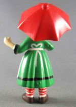 Bécassine - Minerve - 2\  pvc Figure - Becassine with Ombrella