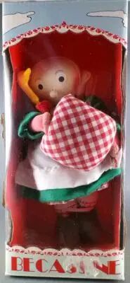 B�cassine - Minerve - Becassine Stuffed Doll Mint in box