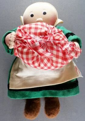 B�cassine - Minerve - Becassine with Baluchon Stuffed Doll (loose)