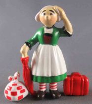 Bécassine - Minerve - Figurine pvc - Bécassine bagages aux pieds