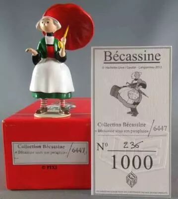 Becassine - Pixi Collection Origine R�f.6447 - B�cassine sous son Parapluie Boite & Certificat