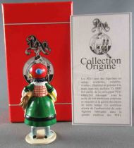 Becassine - Pixi Collection Origine Ref.6450 - Metal figure Becassine Child Schoolgirl Boxed with Certificate 