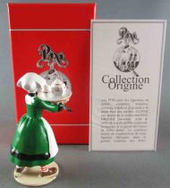 Becassine - Pixi Collection Origine Ref.6453 - Metal figure Becassine with Tray Boxed with Certificate 