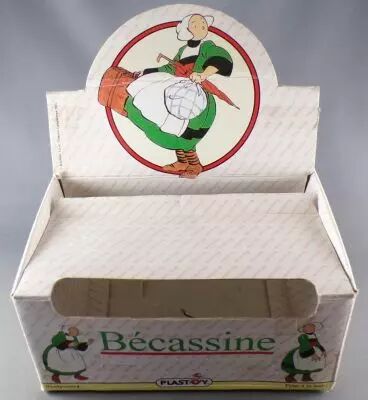 B�cassine - Plastoy - Pvc Figures Empty Store Counter Box