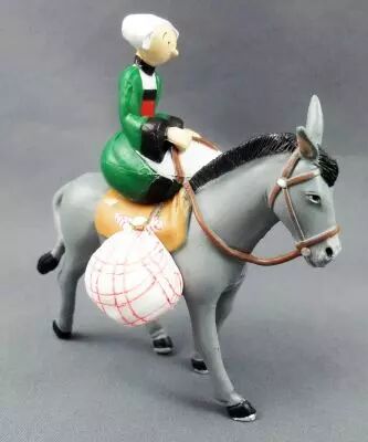 B�cassine - Plastoy PVC Figure - B�cassine on donkey back