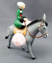 Bécassine - Plastoy PVC Figure - Bécassine on donkey back