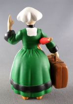 Bécassine - Plastoy PVC Figure - Bécassine with bag & umbrella