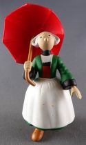 Bécassine - Plastoy PVC Figure - Bécassine with Sun Umbrella