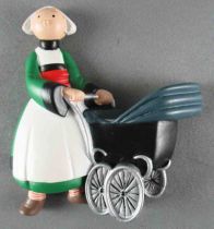 Bécassine - Plastoy PVC Magnet - Bécassine & Pram