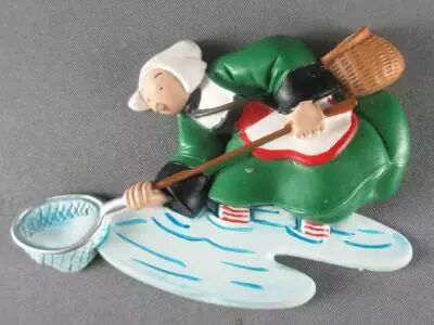 B�cassine - Plastoy PVC Magnet - B�cassine mussel fishing