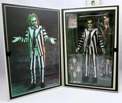 Beetlejuice - NECA - Betelgeuse (Striped Suit) - 7\  Ultimate Action-Figure