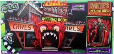 Beetlejuice - NECA - Dante\'s Inferno Diorama Playset & Spiked Coat Beetlejuice 