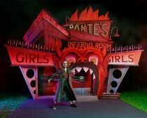 Beetlejuice - NECA - Dante\'s Inferno Diorama Playset & Spiked Coat Beetlejuice 