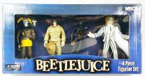 Beetlejuice - NECA - Set de 4 figurines PVC