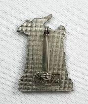 Beetlejuice - Pin\'s Promotionnel Pinnacle Designs (1988) - \ Here lies Betelgeuse\  (Gravestone/Pierre Tombale)