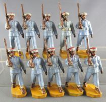 Beffoid - Armée Coloniale Française - 20 Tirailleurs Marocains Défilant Fusil Épaule