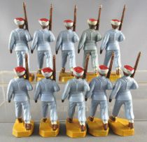 Beffoid - French Colonial Army - 20 Pieces Moroccans Infantry Marching Rifle Shoulder