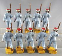 Beffoid - French Colonial Army - 20 Pieces Moroccans Infantry Marching Rifle Shoulder