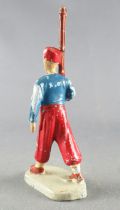 Beffoid - French Colonial Army - Zouave Red Pants Marching Rifle Shoulder