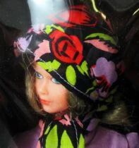 Bella - Bella doll \ growing hair\  with mauve jumpsuit (mint in box) - 1970\'s (ref.063103)