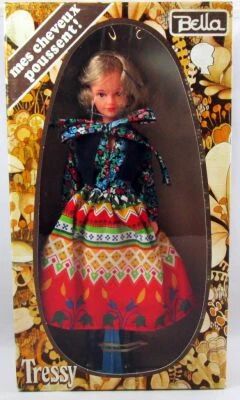 Bella - Bella doll \ growing hair\  with peasant dress (mint in box) - 1970\'s (ref.063134)