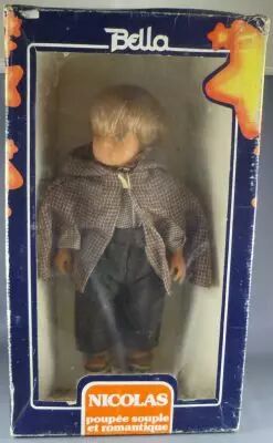 Bella - Poup�e Souple & Romantique 35 cm - Nicolas 1980 Neuve en Boite