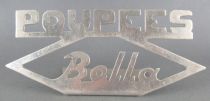 Bella - Présentoir de Magasin Plv Logo - Aluminium 14 x 6cm