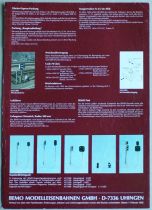 Bemo Catalog News 1990  Hoe Hom Locomotives Passengers Cars Wagons Signalling 4 pages A4