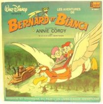 Bernard & Bianca  - Record book LP music songs and story