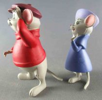 Bernard & Bianca - Figurine Résine Hachette - Bernard & Bianca