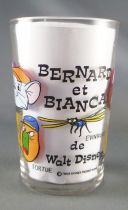 Bernard & Bianca - Verre à moutarde Amora - Evinrude Rufus Penny Annie Bouée Albatros Luke Tortue