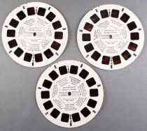Bernard et Bianca - 3 Disques View-Master 3D sans Pochette R&eacute;f. BH 026