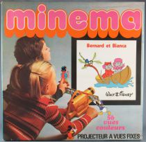 Bernard et Bianca - Meccano France 142057 - Minema Projecteur & 56 Vues Fixes Couleurs Neuf Boite