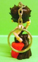 Betty Boop -  Dorda Toys Keychain 1995 - Betty Boop with black dress