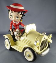 Betty Boop - 10inch Resin Statue - Betty Boop & Pudgy in convertible car (2003)