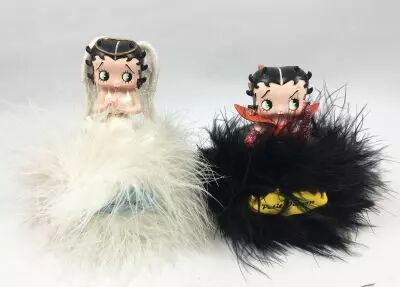 Betty Boop - Avenue of the Stars - Boites/Pots C�ramique \ Petit Ange & Petit D�mon\ 