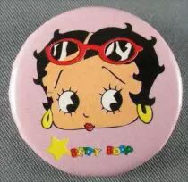 Betty Boop - Badge Plastique 3cm - Betty Boop Visage