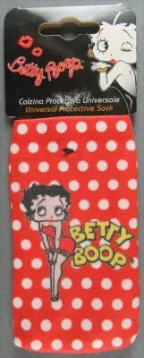 Betty Boop - Cellular Italia - Chaussette de Protection pour T�l Portable Lecteur MP3 Appareil Photo Neuf sur Carte